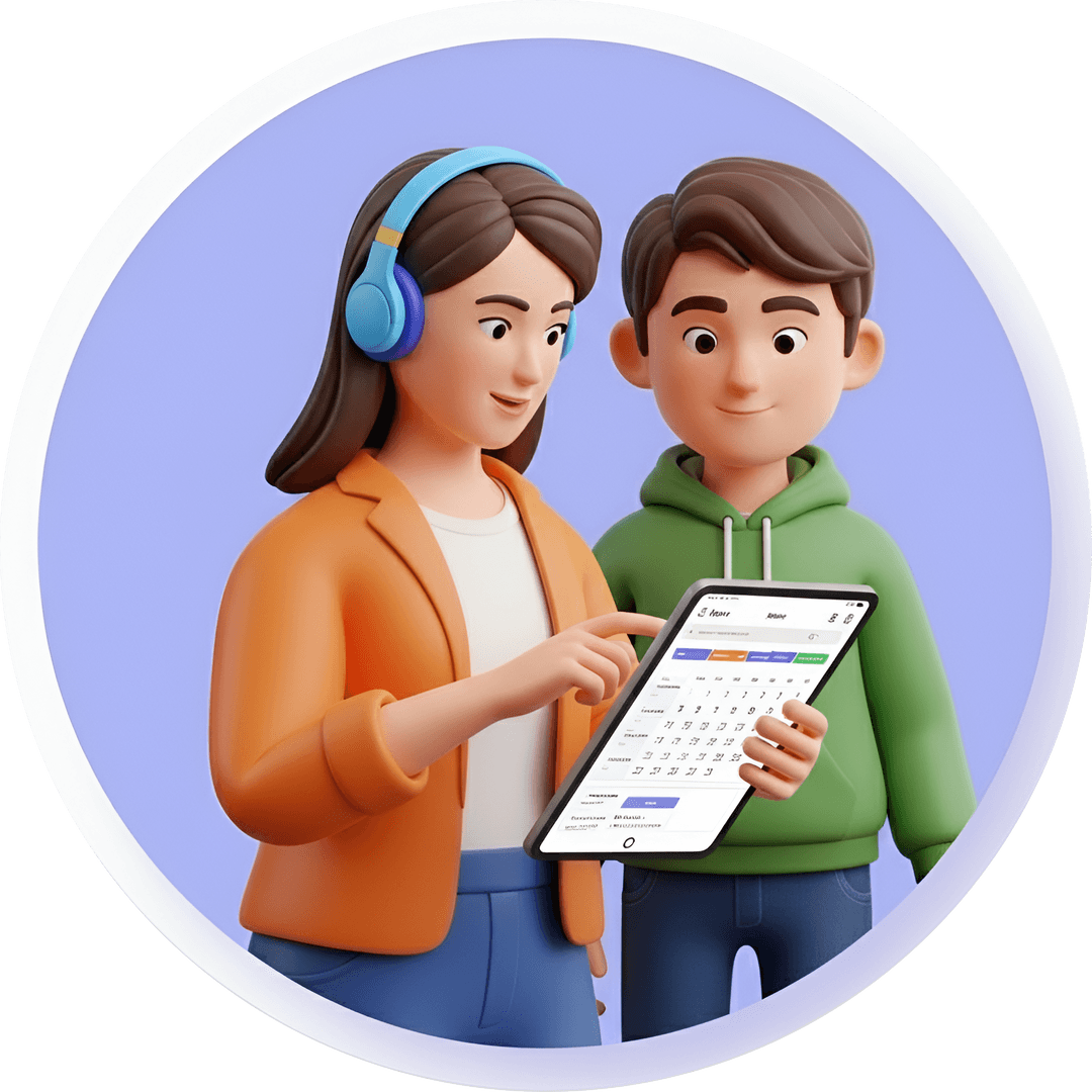 Student counseling session